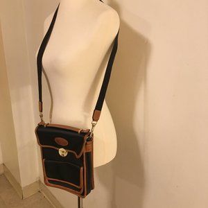 Vintage Longchamp Messenger Crossbody Bag